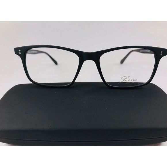 New Designer Inspired SUCCESS SS-103 Matte Black Eyeglasses 51mm with Case